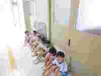 測定後は静かに待ちます