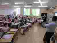 星先生とトム先生と勉強します