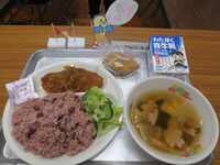 今日のお祝献立