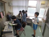 給食委員の放送です