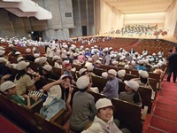 閉幕してこれから帰校します