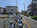 会場まで頑張って往復しました