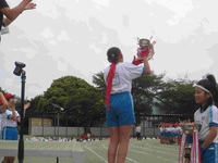 優勝杯・準優勝杯授与
