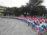 応援合戦(紅組)