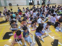 みんなでチューリップの演奏