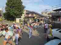 登校する別所っ子たち