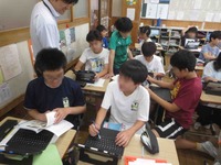 先生にもアドバイスをもらいます