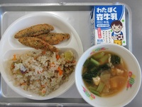 10月1日の給食